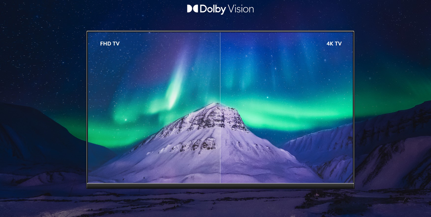 Üstün görüntüleme deneyimi Dolby Vision® teknolojisiyle birleştirilmiş 4K* ultra yüksek çözünürlüklü çıkış, video kalitesini başka bir düzeye taşır. Canlı ve sürükleyici bir görsel deneyime dahil olun. 